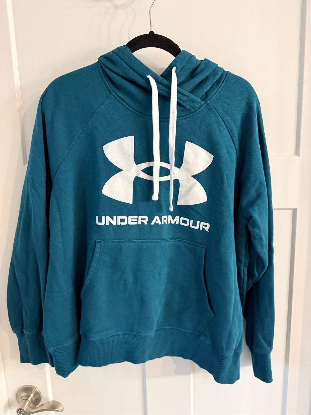 Under Armour Teal Women's Hooded Sweatshirt Size 1x